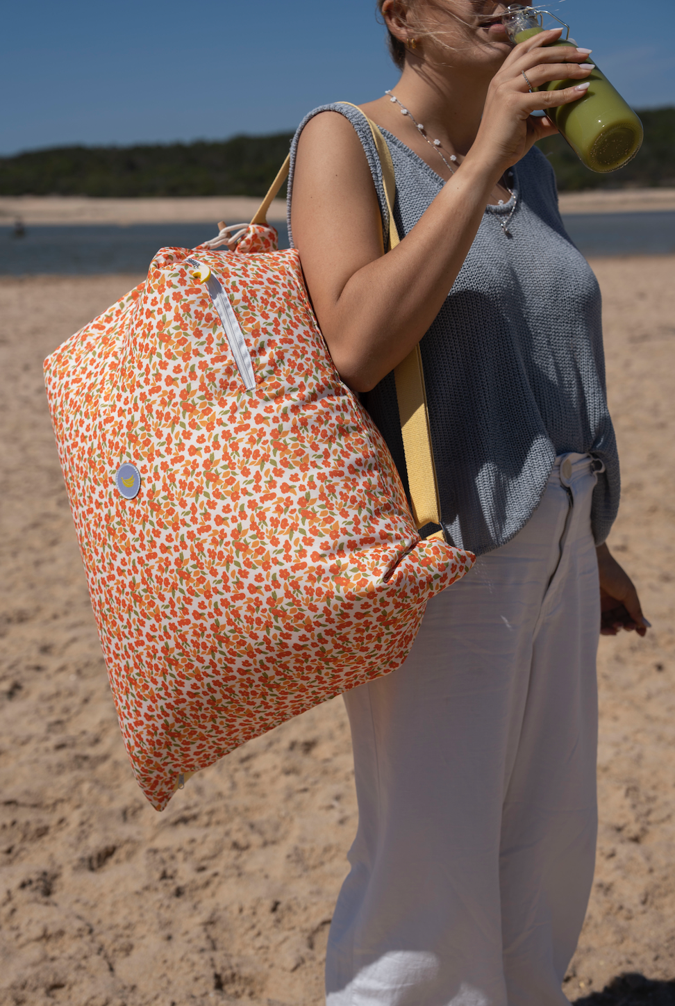 Maxi Lisse in Orange