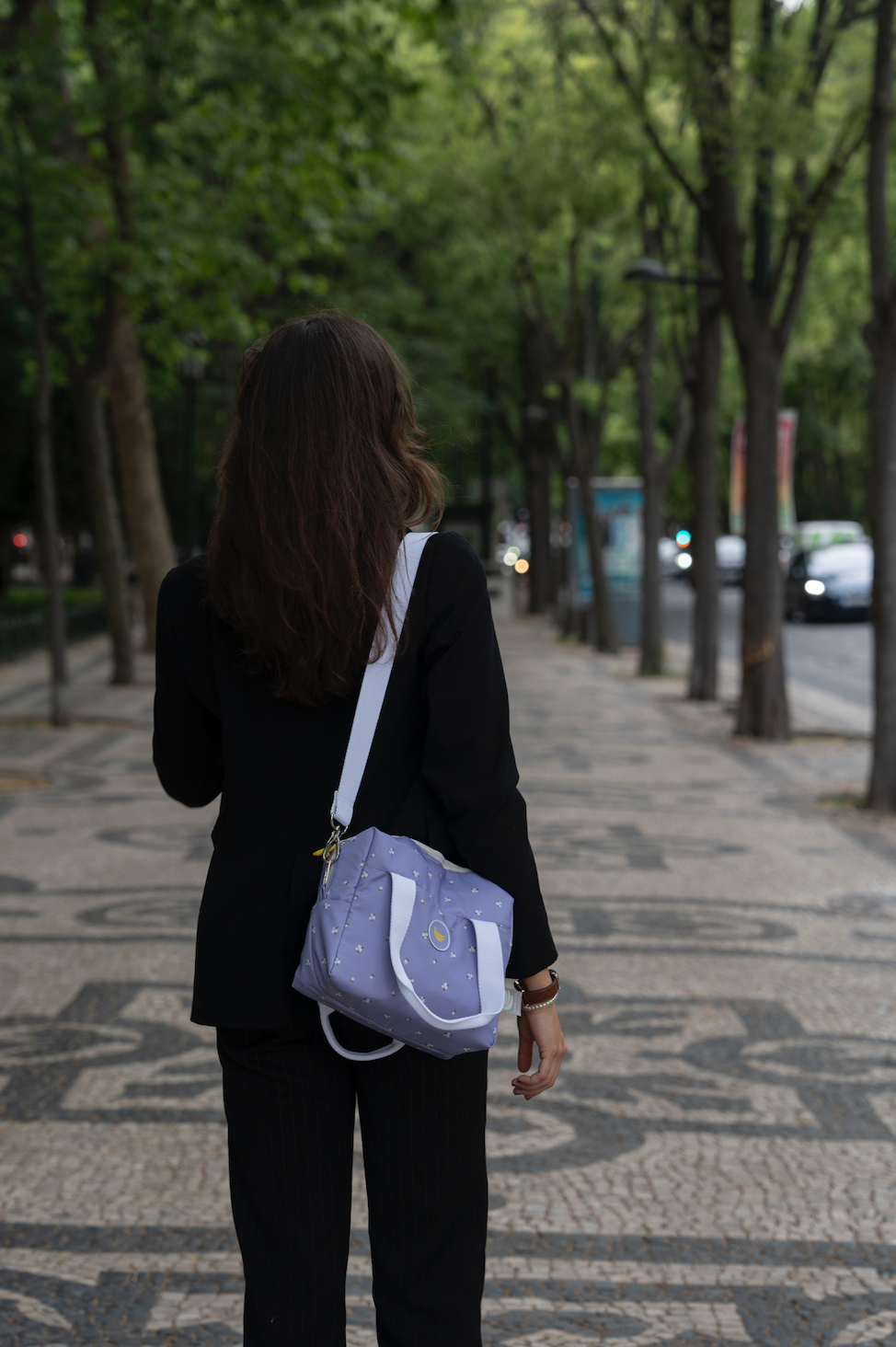 Lunch bag Daisy in Lilac