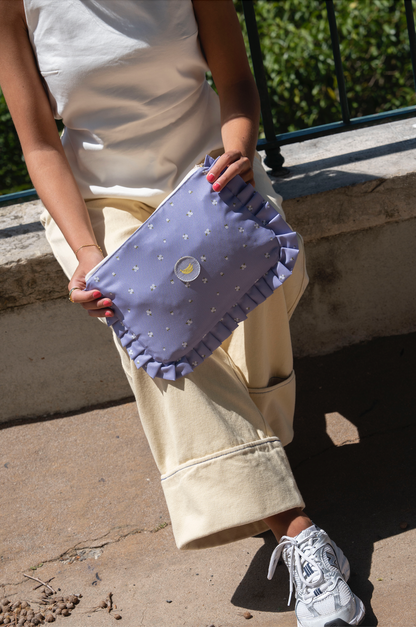 Clutch bag Daisy in Lilac