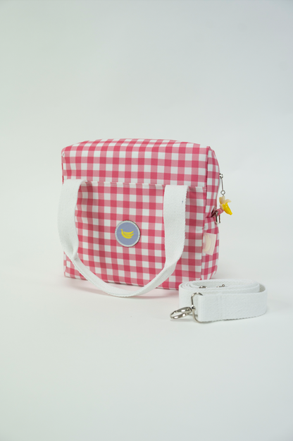 Lunch bag Vichy in Pink