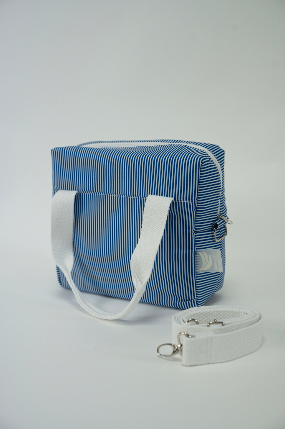 Lunch bag Stripes in Blue