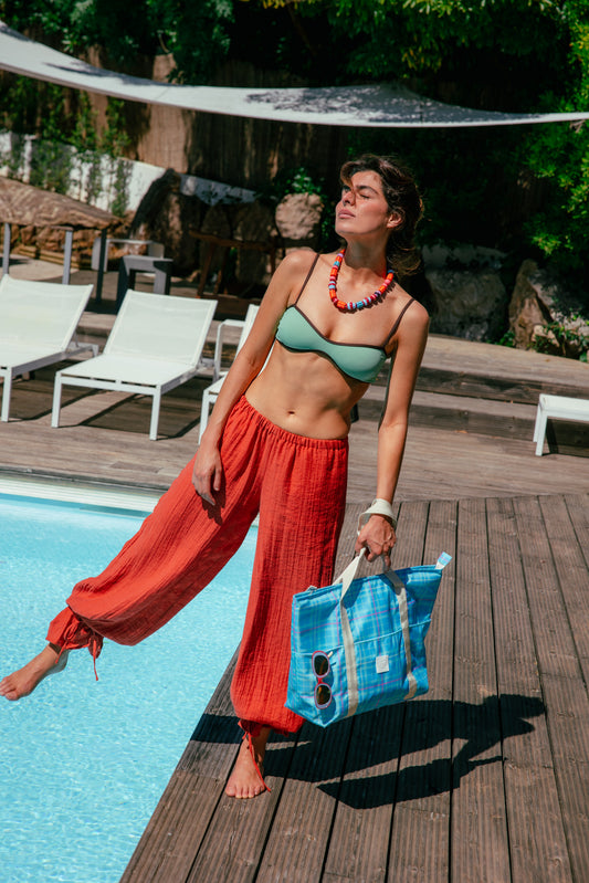 Block Party Maxi Pillow
